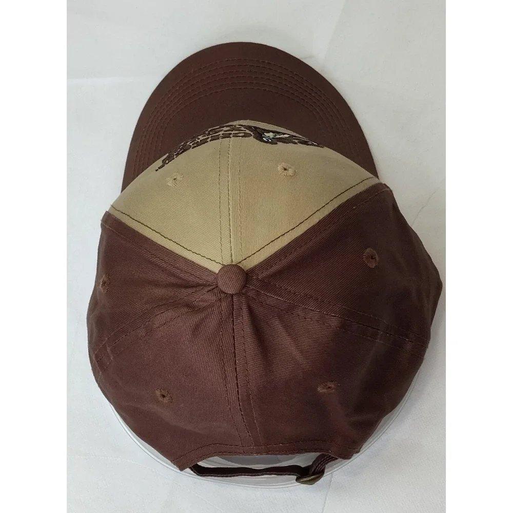 Check Your Fly Lure Cap Hat Paramount Outdoors Baseball Brown Adj VTG SEE 📸 - Picture 3 of 16
